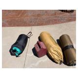 Camping Gear Lot Eureka Equidome Tent Coleman Lantern Case More