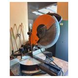 Chicago Electric 10in Compound Miter Saw w Cabinet Stand & Blades