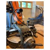 Chicago Electric 10in Compound Miter Saw w Cabinet Stand & Blades