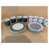 Villeroy & Boch Switch 3 Costa Castell 18 Pc Mugs Plates Set