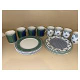 Villeroy & Boch Switch 3 Costa Castell 18 Pc Mugs Plates Set