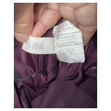 Lululemon Gym Duffel Tote Bag Plum Purple Zip Top Travel Carryall