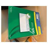 Mixed Office School Supply Box Binders Folders Sleeves Envelopes