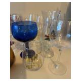 Assorted Barware Drinking Glasses Mixed Wine Beer Cocktail Glass Lot