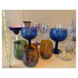 Assorted Barware Drinking Glasses Mixed Wine Beer Cocktail Glass Lot