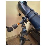 Celestron AstroMaster 130 Reflector Telescope EQ Tripod w Manual