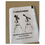 Celestron AstroMaster 130 Reflector Telescope EQ Tripod w Manual