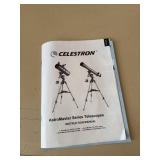 Celestron AstroMaster 130 Reflector Telescope EQ Tripod w Manual