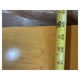 Maple Parsons Sofa Table Metal Base Console Table