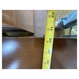 Ethan Allen William Square Coffee Table English Toffee 40in Good