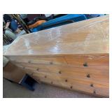Room and Board Contemporary 8 Drawer Dresser Light Wood Finish 60 x 19 x 41