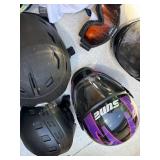 Snowmobile Ski Helmet & Goggle Assortment Arctic Cat Scott 9 Pc