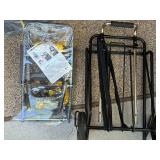 Climb Cart Folding Stair Climbing Utility Cart w/ Bag Black Yellow