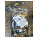 Climb Cart Folding Stair Climbing Utility Cart w/ Bag Black Yellow