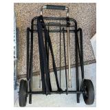 Climb Cart Folding Stair Climbing Utility Cart w/ Bag Black Yellow