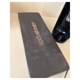 SodaStream Source Sparkling Water Maker Black w/ Two Additional New CO2 Cylinders