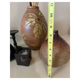 Tommy Bahama Pier 1 Pottery Barn Decor Set Vases Clock Candleholder