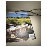 Table Lamp & Decorative Home Decor Group Art Glass Dish Book Vase