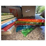 Assorted Hardcover Book Lot Fiction Reference Guinness Ripley