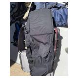 Travel & Ski Bag Lot Rossignol Eastpak Suitcase Duffels Fair Cond