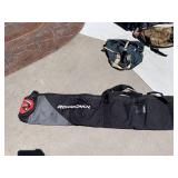Travel & Ski Bag Lot Rossignol Eastpak Suitcase Duffels Fair Cond