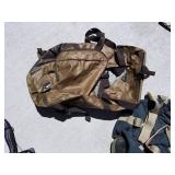 Travel & Ski Bag Lot Rossignol Eastpak Suitcase Duffels Fair Cond