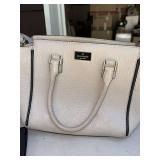 Kate Spade Handbag & Wallet Lot 4 Pc Cream Satchels Pink Zip Wallet