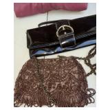 Mixed Handbag Lot Michael Kors Patricia Nash Vintage Clutches 6 Pc