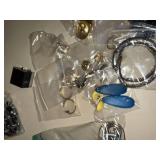 Mixed Costume Jewelry Lot Earrings Bracelets Pins Charms Vintage Modern