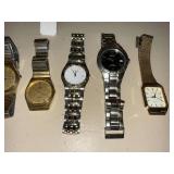 Assorted Wristwatch Lot Pulsar Lorus Quartz Men Women 15 Pc Mixed