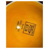 Assorted Colorful Ceramic Dinnerware Lot Plates Bowls Mugs Baskets