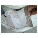 Rowan Lane Queen 4pc White Comforter Set w Shams Pillow New