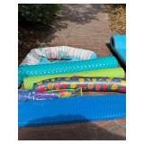 Large Variety of Pool Toys and Floaties Including Brands of Frontgate and others