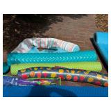 Large Variety of Pool Toys and Floaties Including Brands of Frontgate and others