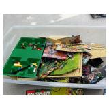 LEGO Mixed Lot Parts Manuals Baseplates w Star Wars 7151 Creator