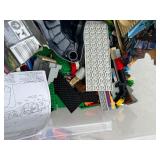 LEGO Mixed Lot Parts Manuals Baseplates w Star Wars 7151 Creator