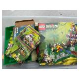 LEGO Mixed Lot Parts Manuals Baseplates w Star Wars 7151 Creator