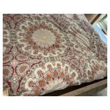 Pottery Barn Paisley Medallion Duvet Cover Full Size Set 2 Pillow Shams Multicolor See Photos