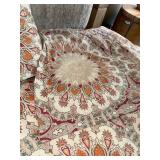 Pottery Barn Paisley Medallion Duvet Cover Full Size Set 2 Pillow Shams Multicolor See Photos