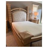 Drexel Heritage Insignia Queen Bedroom Suite with Tempur-Pedic Adjustable Base