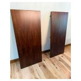 Stanley Furniture Urban Comfort Mahogany Dining Set Table 6 Leather Chairs