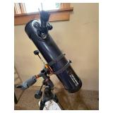 Celestron AstroMaster 130 Reflector Telescope EQ Tripod w Manual