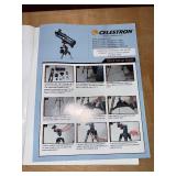 Celestron AstroMaster 130 Reflector Telescope EQ Tripod w Manual