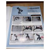Celestron AstroMaster 130 Reflector Telescope EQ Tripod w Manual