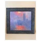 Framed Abstract Wall Art Contemporary Gallery Framed Decor Piece