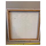 Signed Rinne Abstract Canvas Painting Textured Modern Art Approx 24in