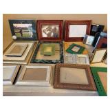 Assorted Picture Frames & Photo Albums Mixed Sizes Decorative Lot