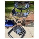 Portable Folding Stadium Seats Lot of 4 Crazy Creek Northern Designs