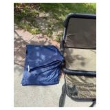 Portable Folding Stadium Seats Lot of 4 Crazy Creek Northern Designs
