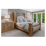 Drexel Heritage Insignia Queen Bedroom Suite with Tempur-Pedic Adjustable Base